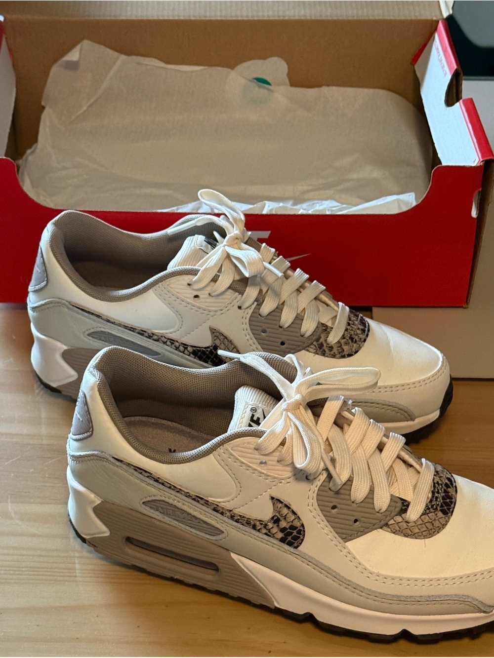 Nike Air Max 90 Brown Snakeskin W7.5/M6
